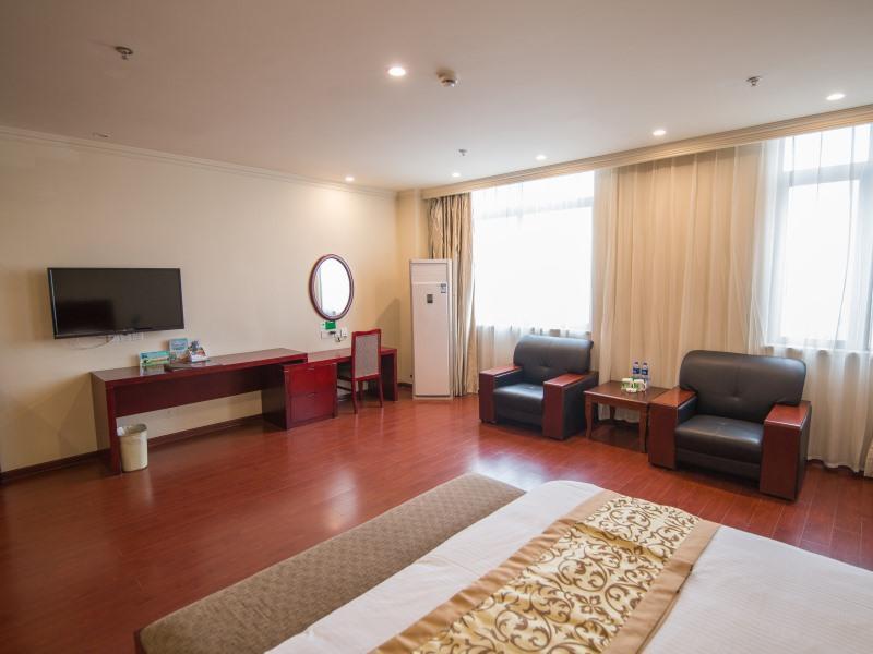 Greentree Inn Anhui Guangde Zhongyang Lecheng Business Hotel Zewnętrze zdjęcie