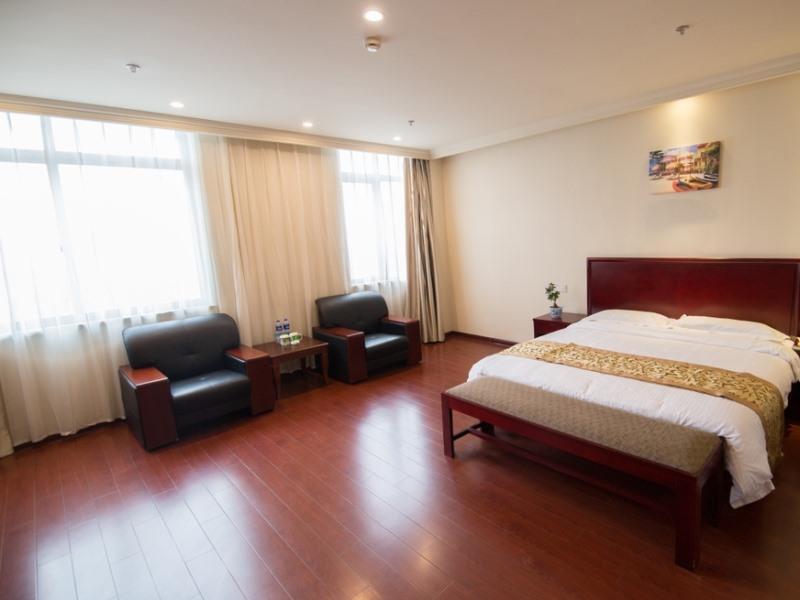 Greentree Inn Anhui Guangde Zhongyang Lecheng Business Hotel Zewnętrze zdjęcie