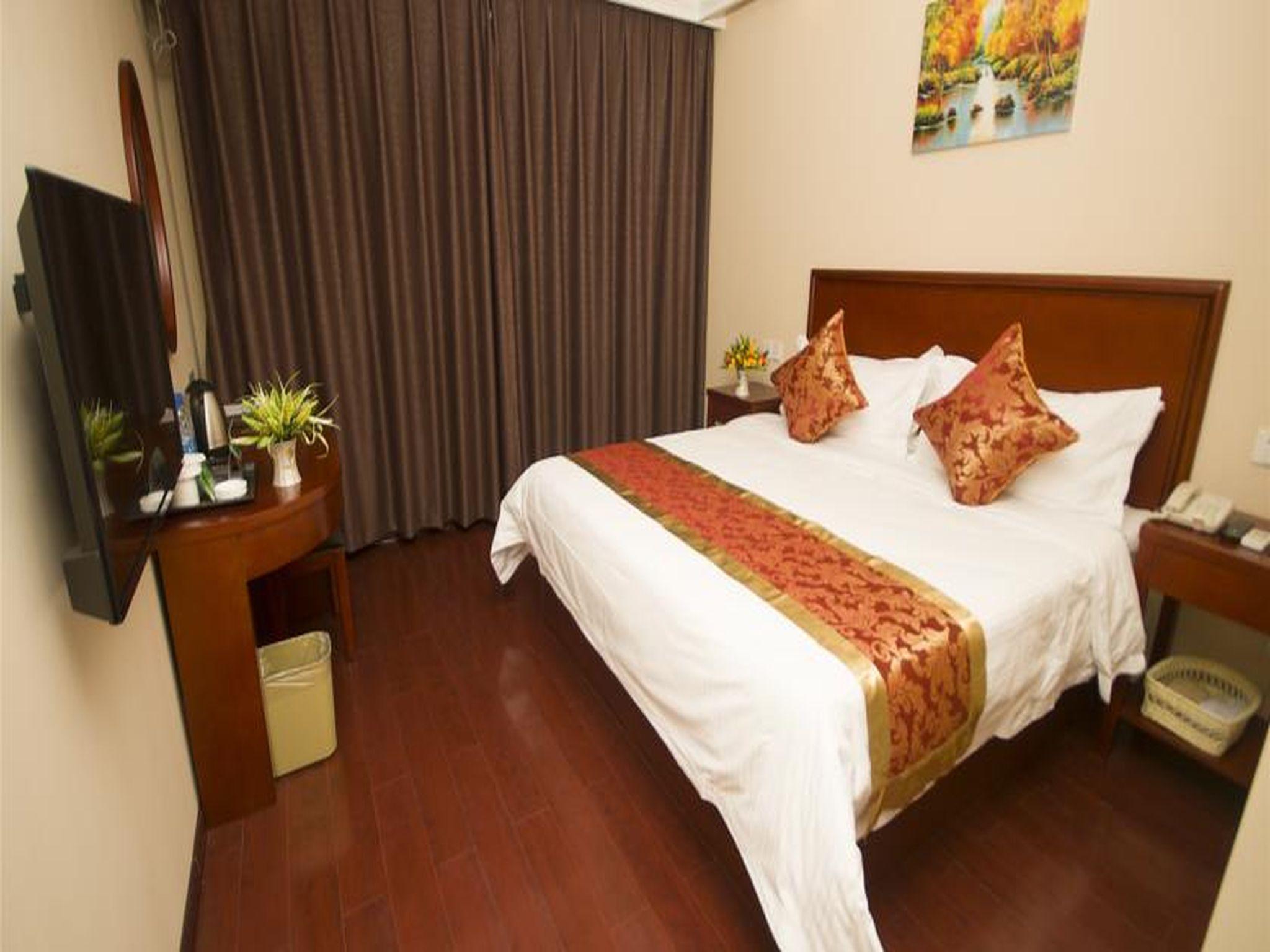 Greentree Inn Anhui Guangde Zhongyang Lecheng Business Hotel Zewnętrze zdjęcie