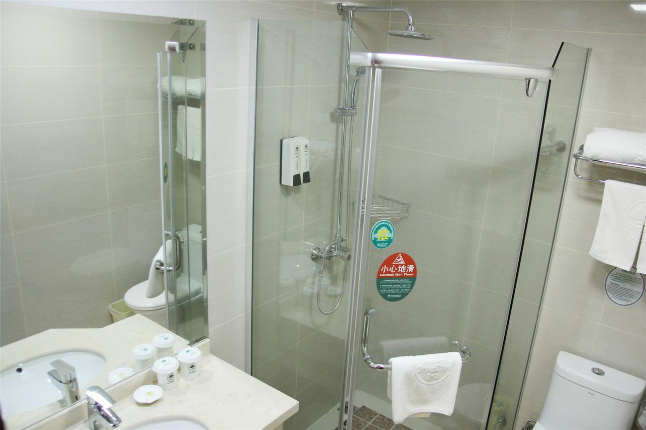 Greentree Inn Anhui Guangde Zhongyang Lecheng Business Hotel Zewnętrze zdjęcie