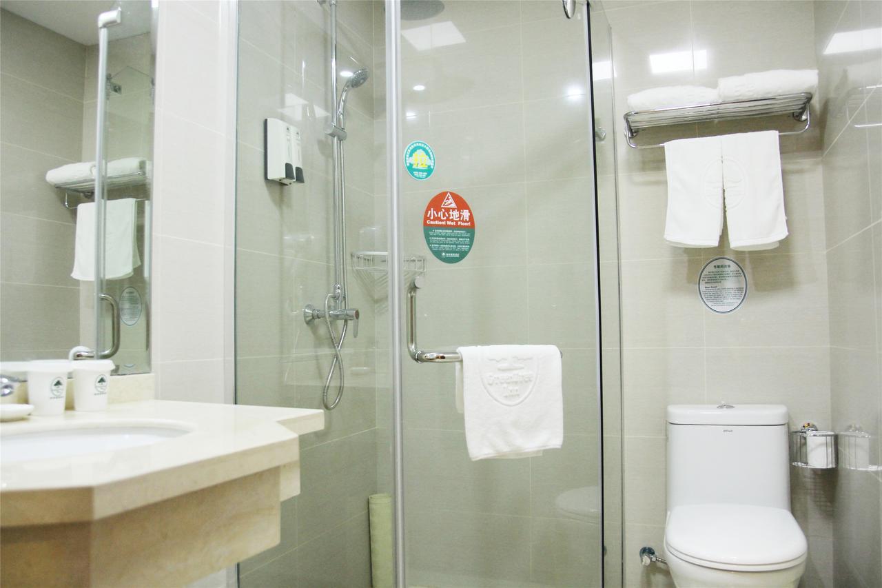 Greentree Inn Anhui Guangde Zhongyang Lecheng Business Hotel Zewnętrze zdjęcie