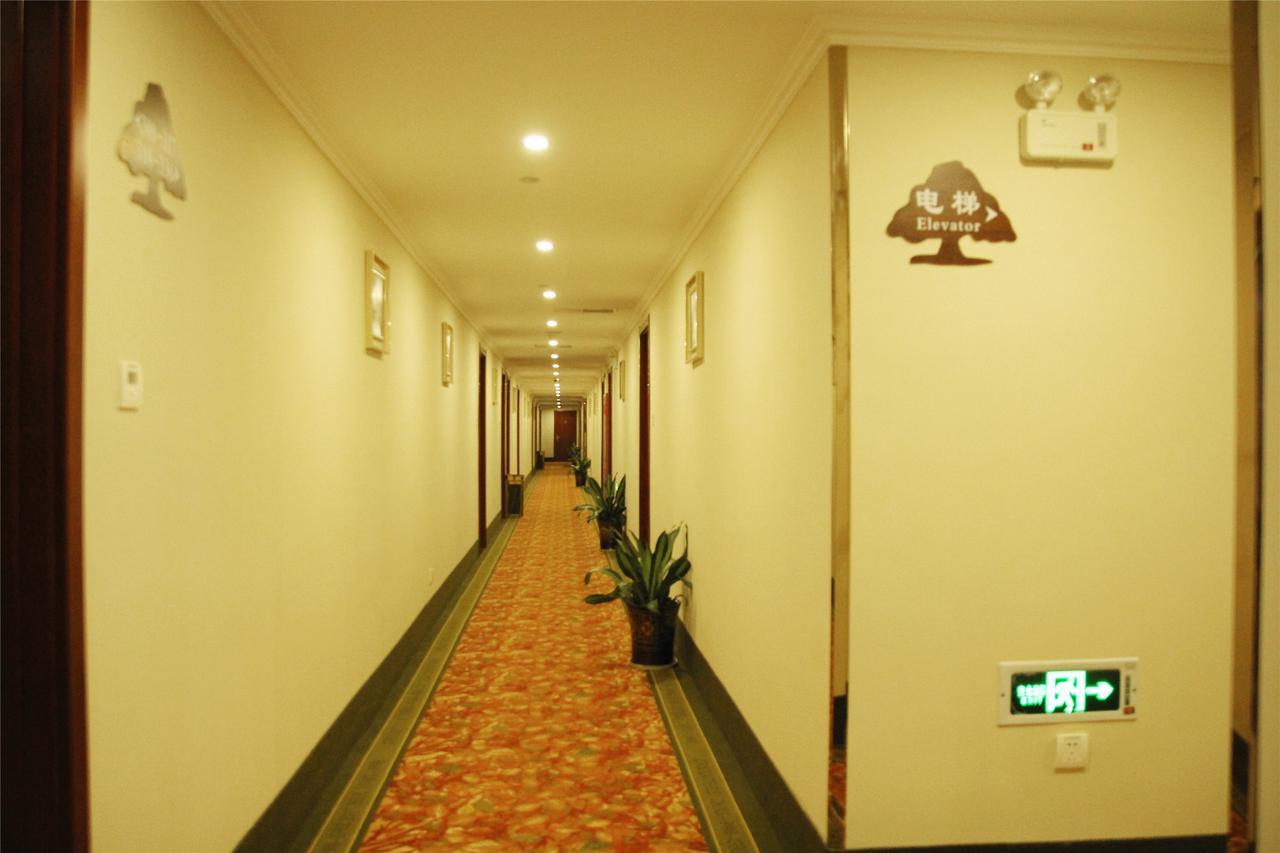 Greentree Inn Anhui Guangde Zhongyang Lecheng Business Hotel Zewnętrze zdjęcie