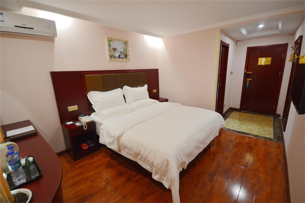 Greentree Inn Anhui Guangde Zhongyang Lecheng Business Hotel Zewnętrze zdjęcie