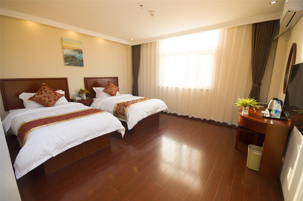 Greentree Inn Anhui Guangde Zhongyang Lecheng Business Hotel Zewnętrze zdjęcie